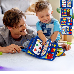 Kids Busy Board Bag Design Sensory Autism Toys