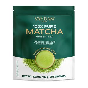 Pure Matcha Green Tea Powder, Culinary Grade, 3.53 oz