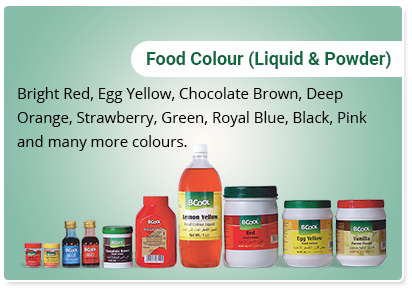 Food Colour (Liquid & Powder)