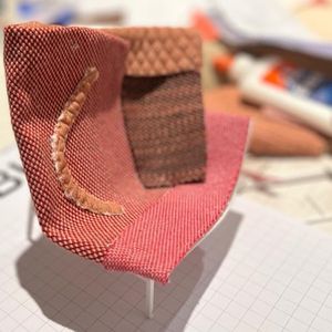 Prototype/Model of a Moroso furniture piece