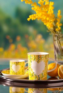 Mimoza Porselen Espresso Fincanı