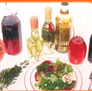 Infused oils, vinegars, or food ingredients