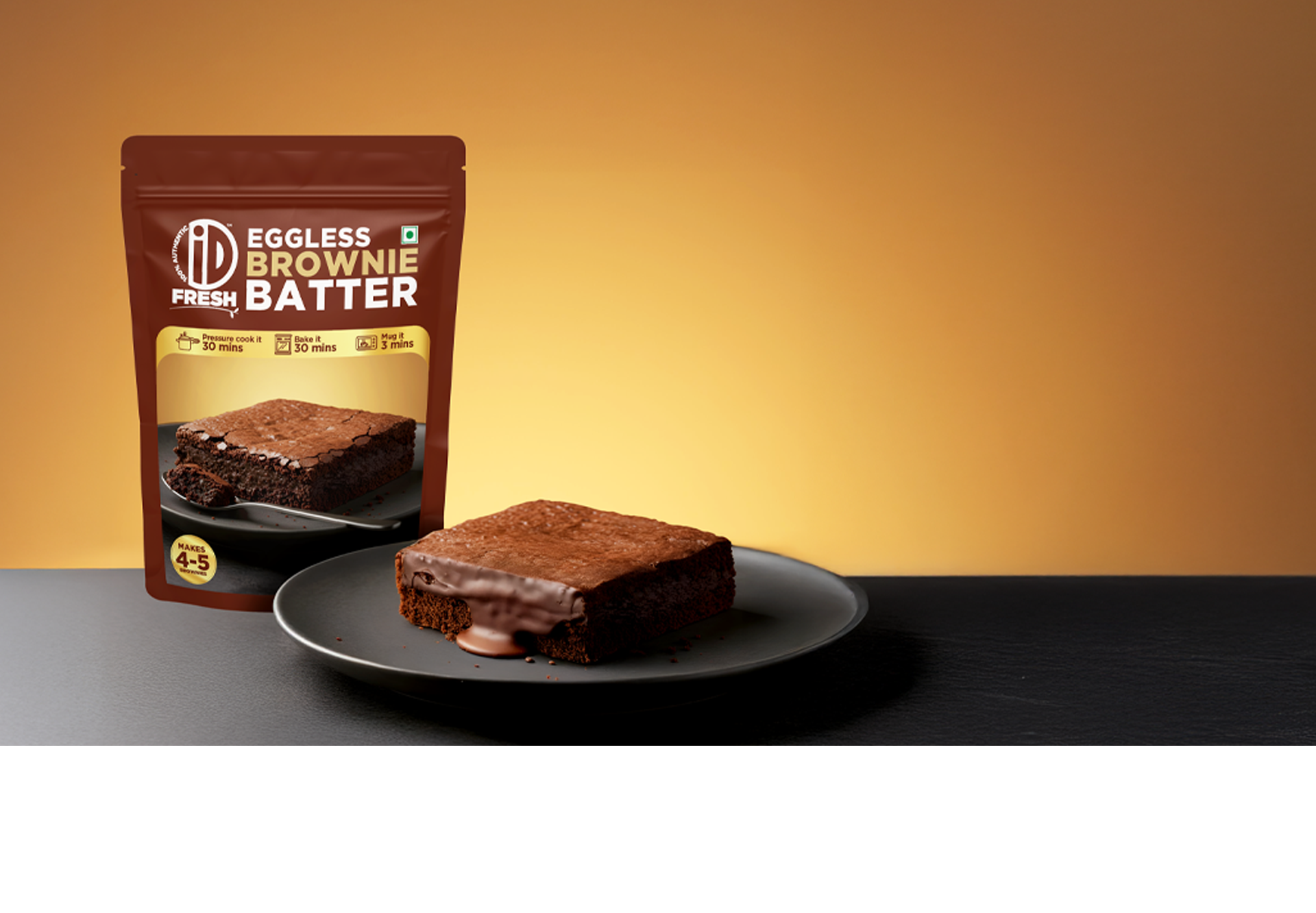 EGGLESS BROWNIE BATTER