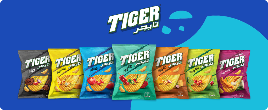 Tiger Egypt’s #1 Ridged Potato Chips