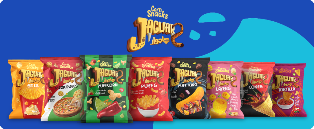 Jaguar corn snacks