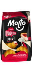 Molto Mini Magnum Mix Strawberry Cheesecake & Cream