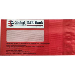 Security Envelope / Poly Mailer for Banking & Finance