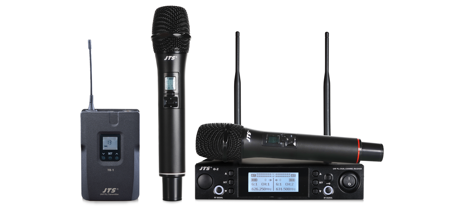 G-2 UHF PLL Dual Channel Wireless System