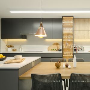 Wood panels for kitchen cabinetry