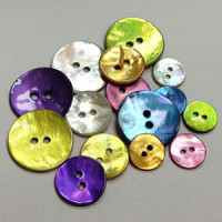 Colored Shell Buttons