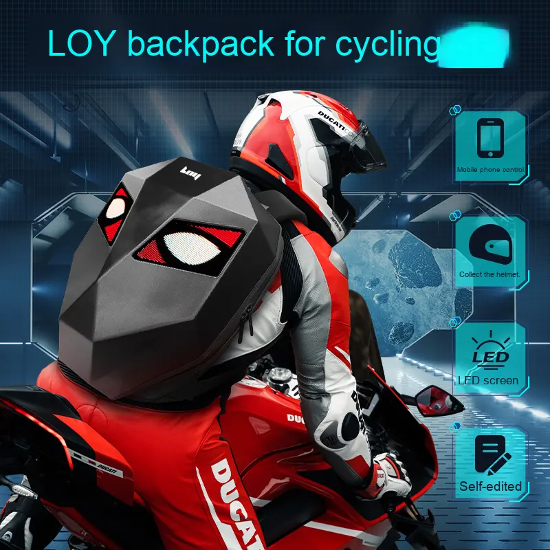 HC LED Motorcycle Backpack