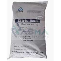 PT Asma Jaya Nusantara Asam Sitrat Kimia Industri Teknis Rzbc Sack 25 Kg