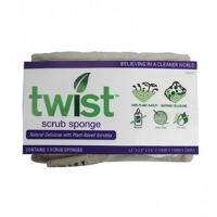Plant-based Scrub Sponge 3ct