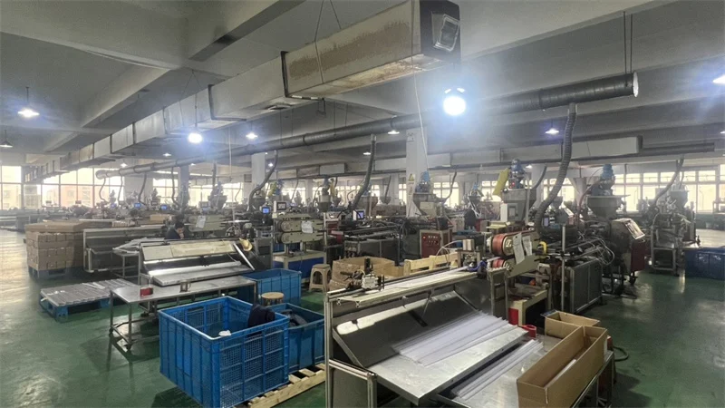 Jiashan Eastern Display Plastic Plant Plastic Extrusion Profile