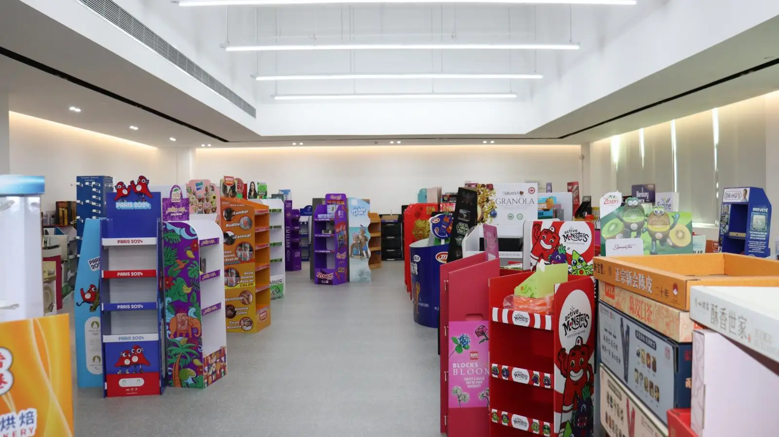 Guangdong Paksen Display Ltd. Cardboard Floor Display