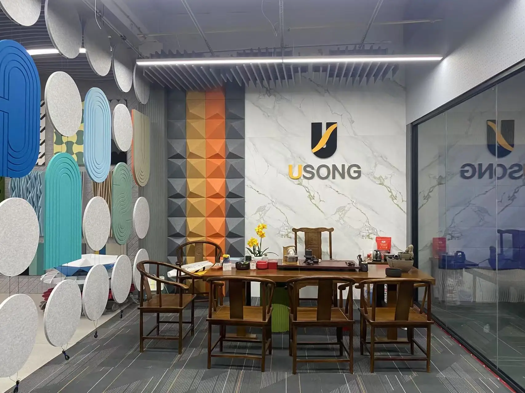 Shanghai Yousong New Material Technology Co., Ltd. Wooden Acoustic Panel