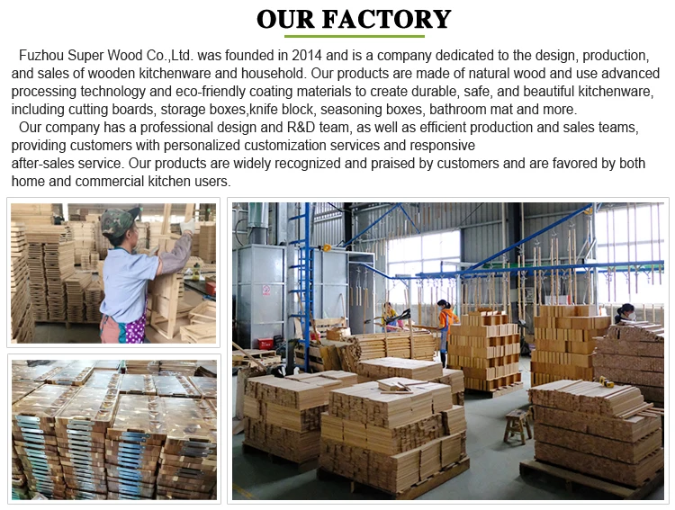 Fuzhou Super Wood Co., Ltd. Wood Cutting Board