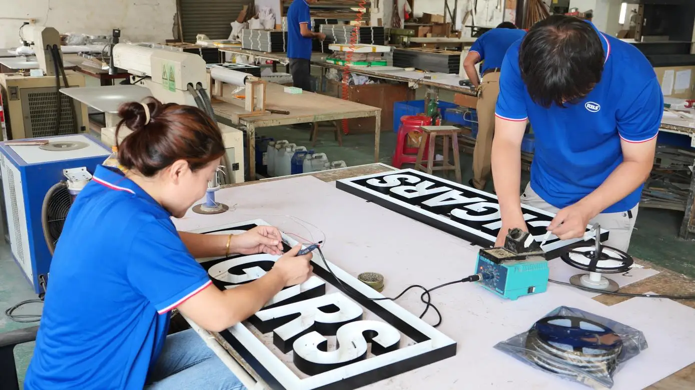 Shenzhen Runbaoshun Logo Co., Ltd. LED Luminous Characters