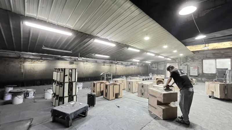 Guangzhou Panyu Hongyue Audio Equipment Factory factory image 3