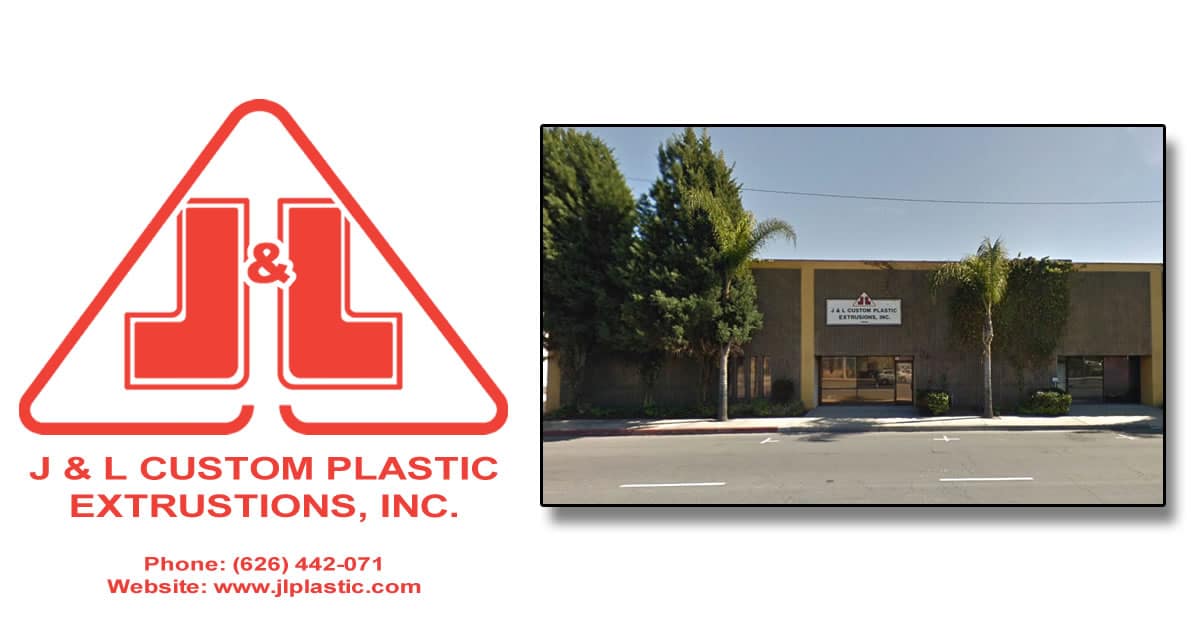 J & L Custom Plastic Extrusions logo
