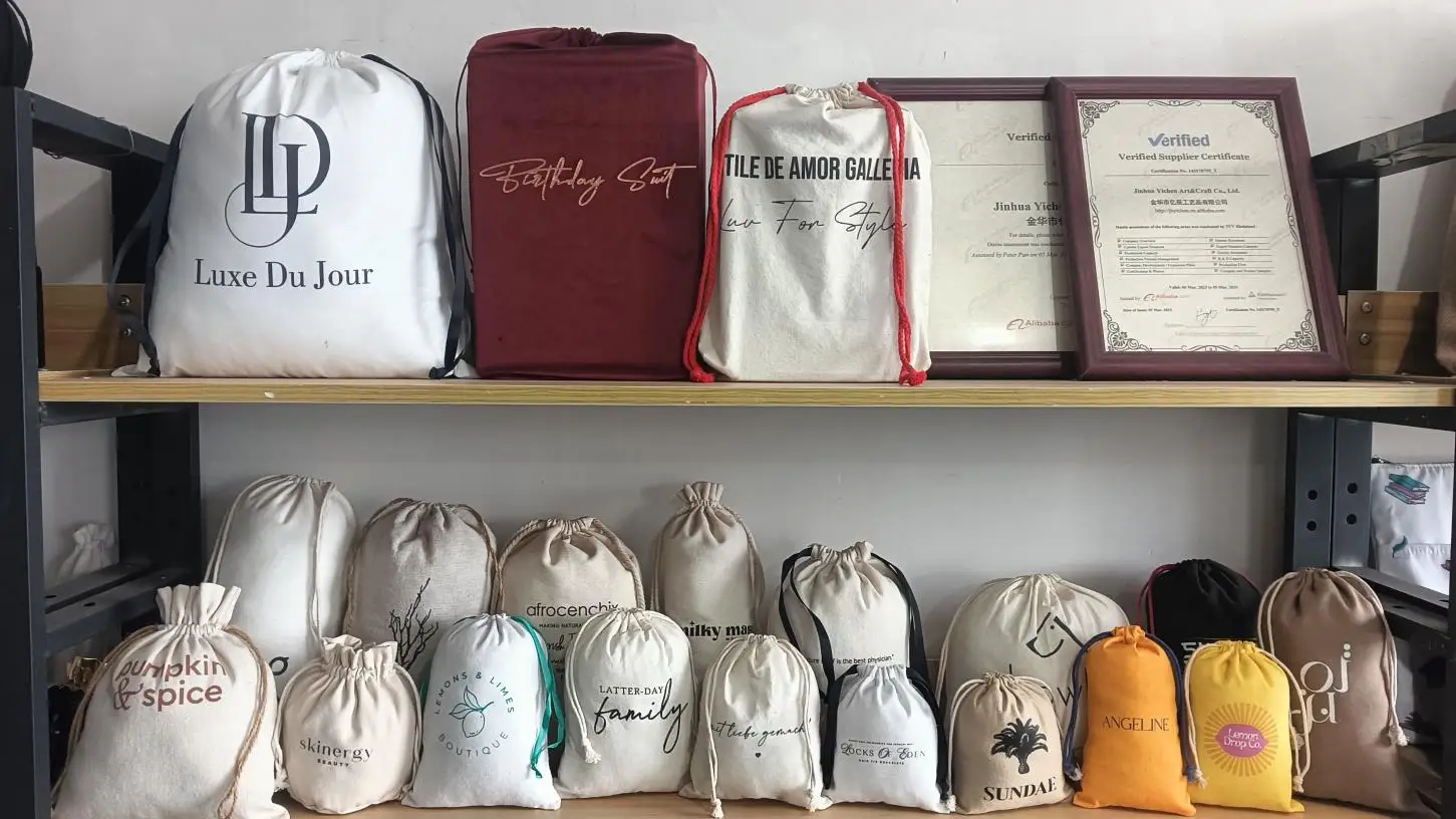 Jinhua Yichen Art&Craft Co., Ltd. Canvas Tote Bags