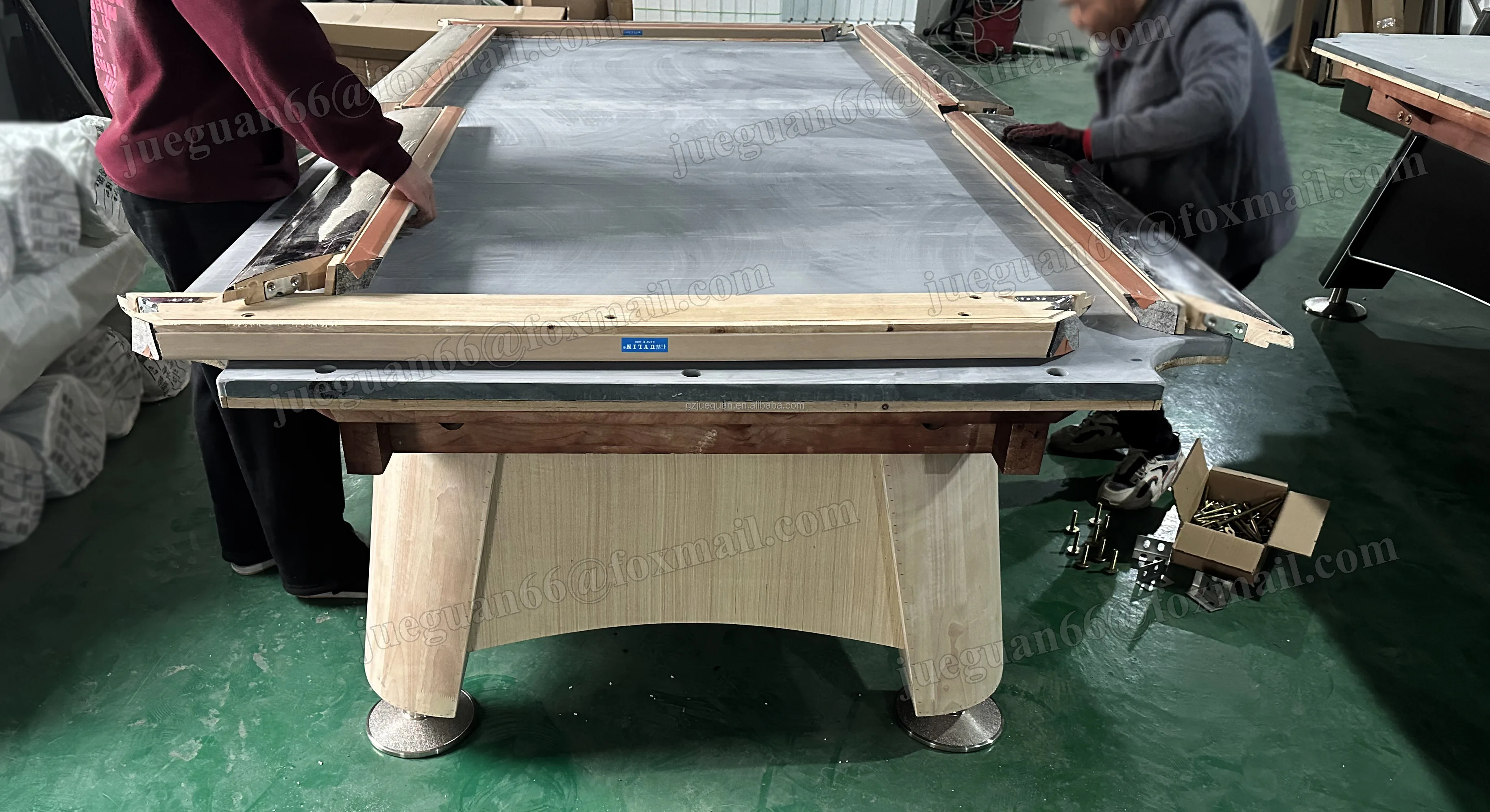 Guangzhou Jueguan Sporting Goods Co., Ltd. Billiard Table