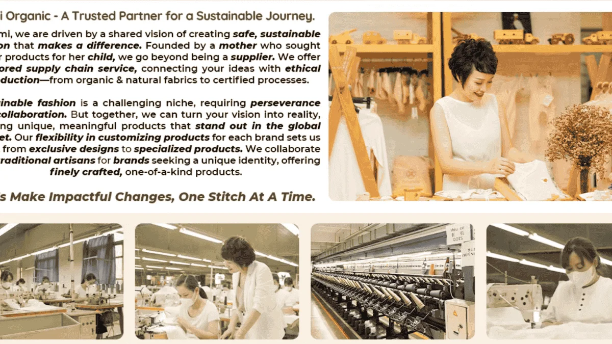 MIMI FAMILY JOINT STOCK COMPANY Organic Cotton Fabric