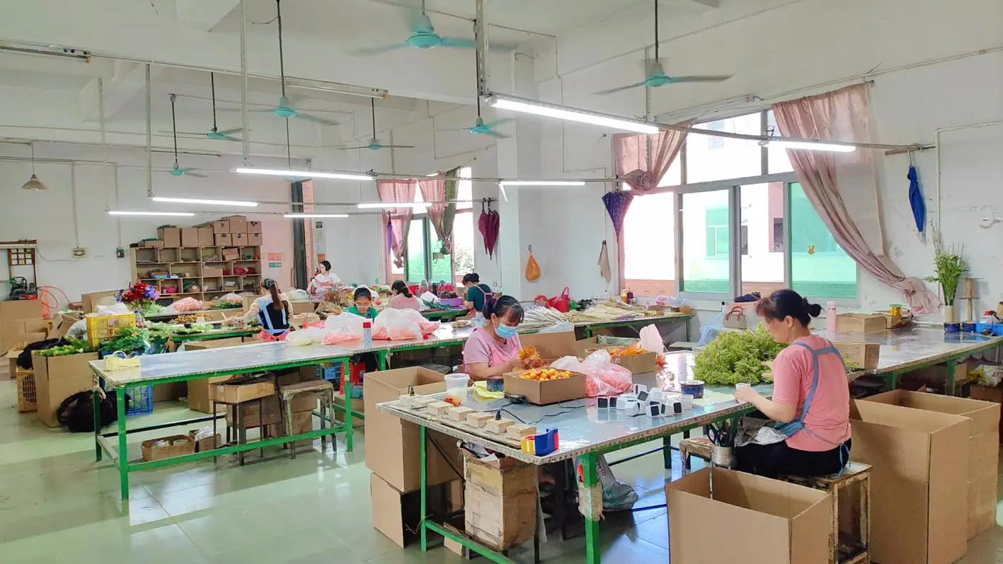 Huidong County Yixing Silk Flower Craft Products Factory Artificial Cane