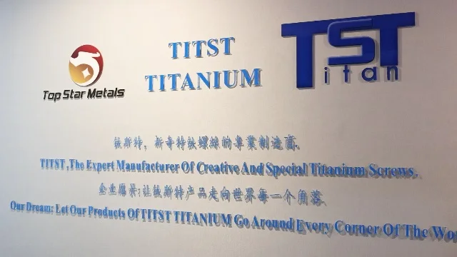 Baoji Top Star Non-ferrous Metals Co., Ltd. Titanium Screws
