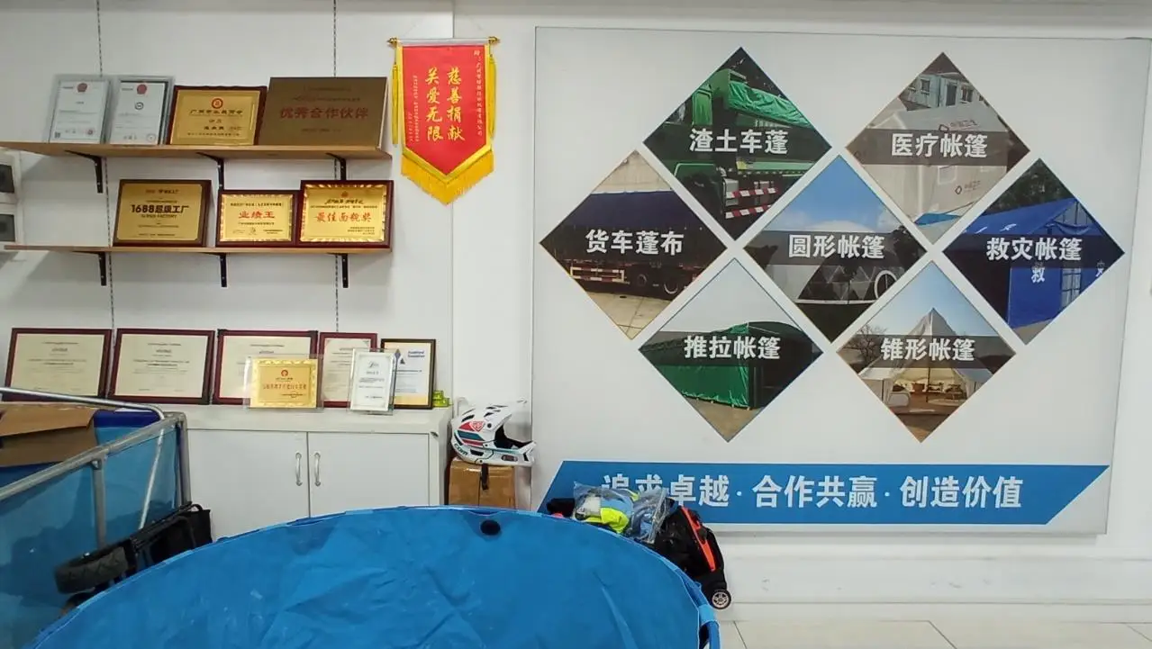 Guangzhou Lvju Waterproof Canvas Co., Ltd. Aquaculture Fish Tank