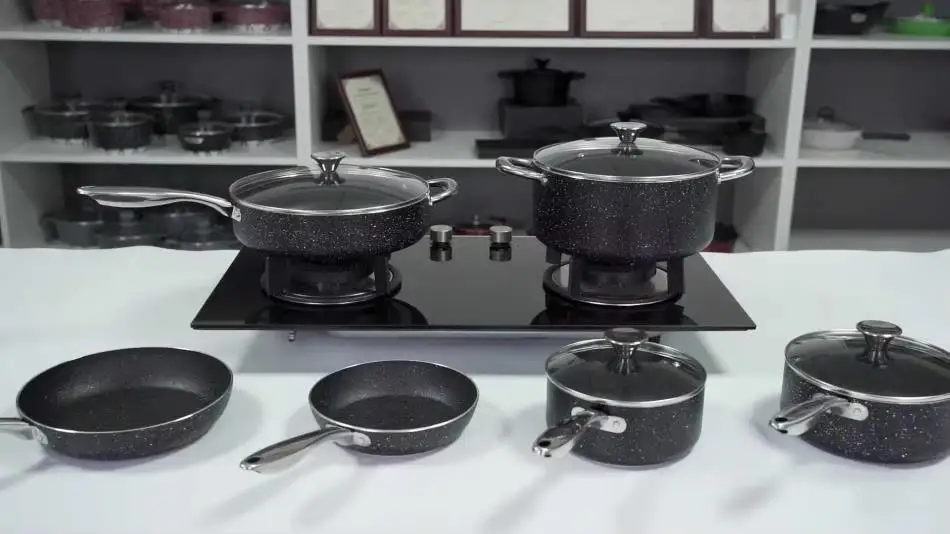 Beijing Long Shan Brothers Mould Co., Ltd. Die Cast Cookware Set