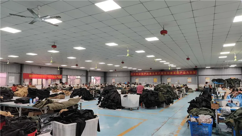 Zhoukou Jifeng Clothing Co., Ltd. factory image 6