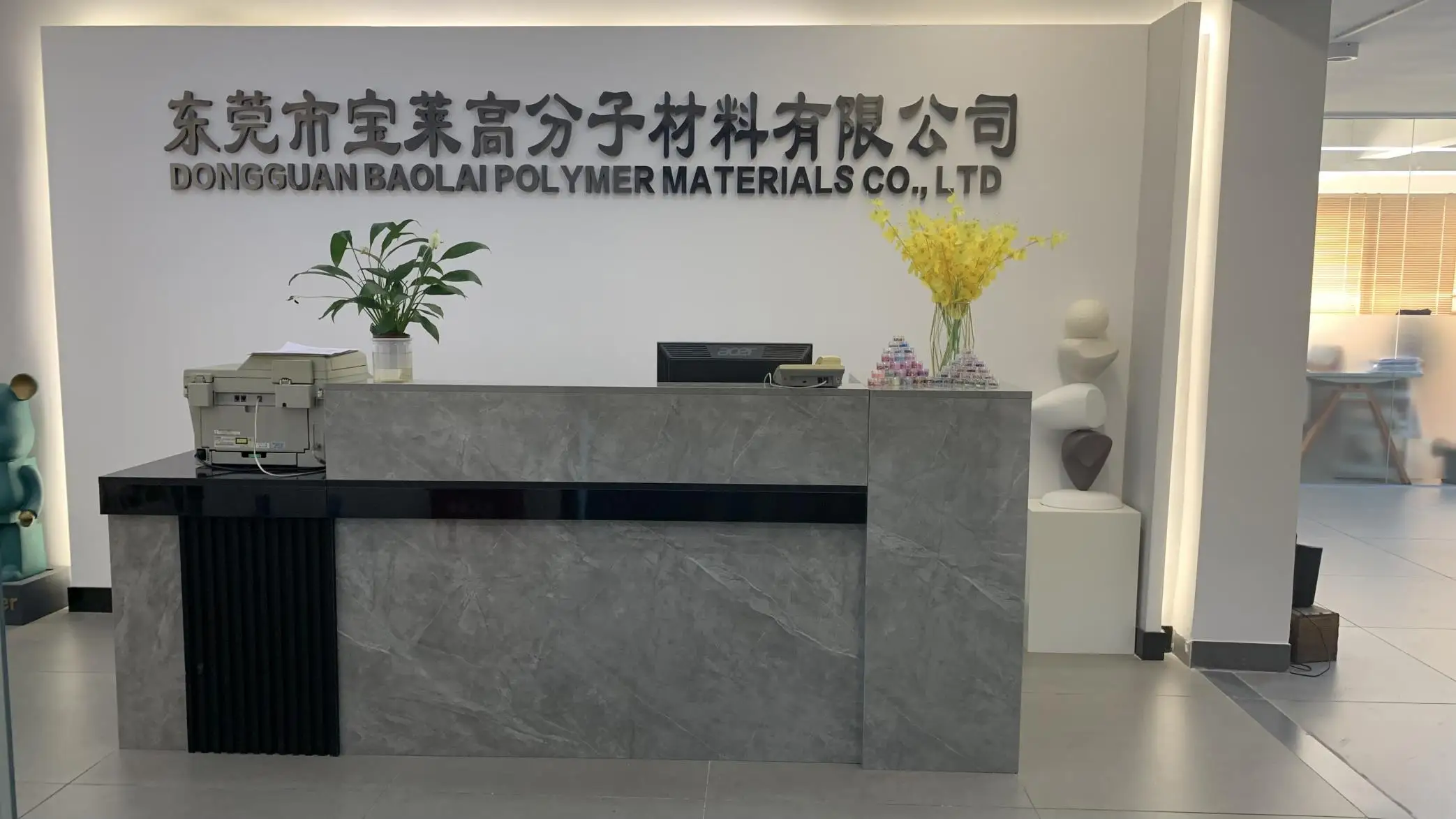 Dongguan Baolai Plastic Co., Ltd. Convex Word Powder
