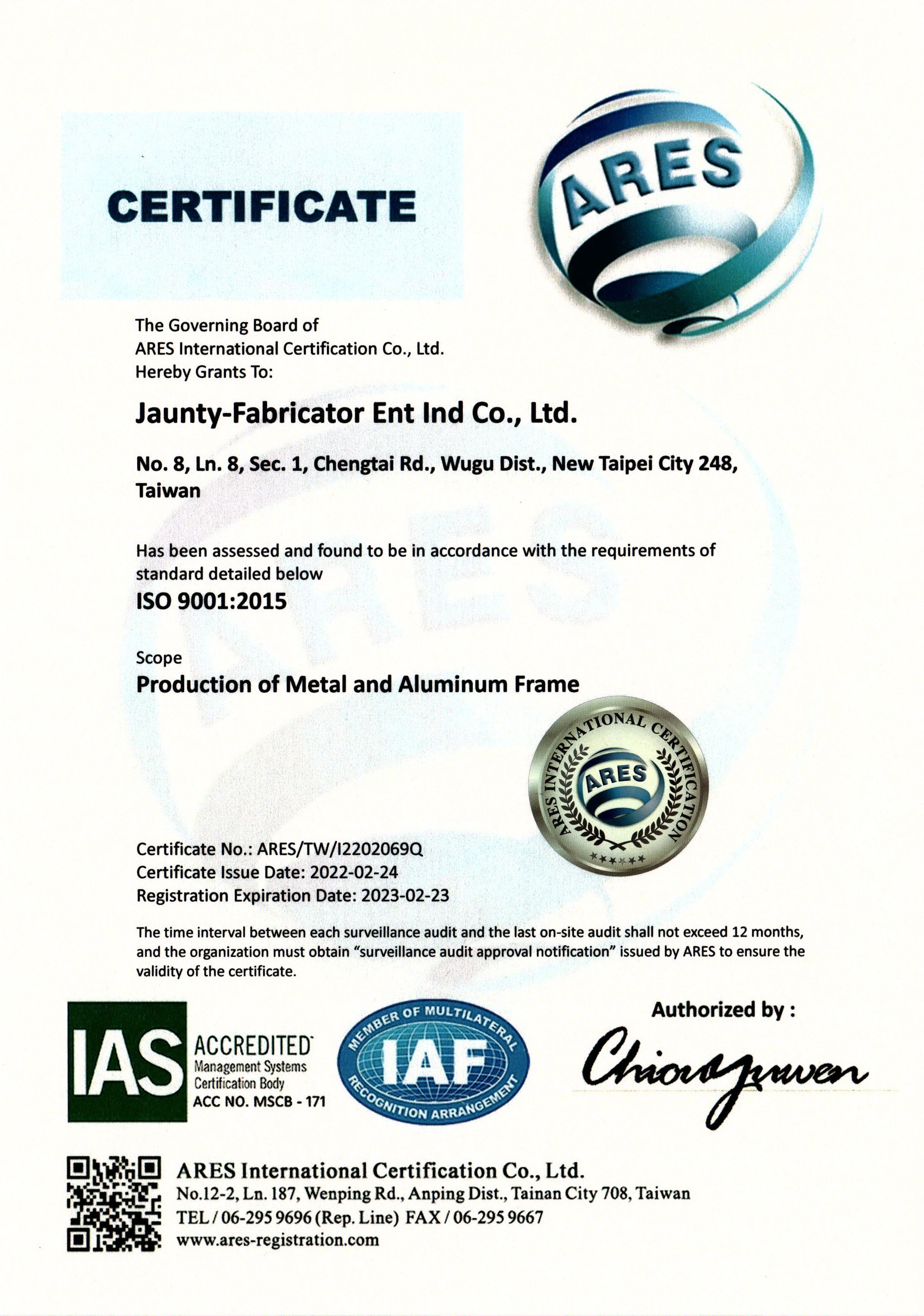 Jaunty-Fabricator Ent. Ind. Co., Ltd. Wall Mount Racks