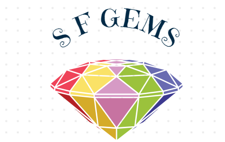 S F Gems logo
