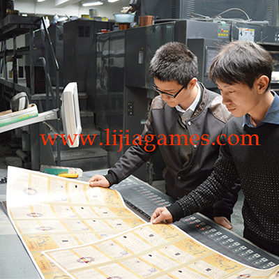 Lijia Game Production Co., Ltd. card games