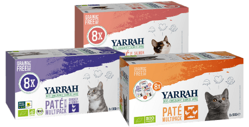 Van der Meer Rotterdam Yarrah Organic Multi Packs (organic chunks in sauce for cats)