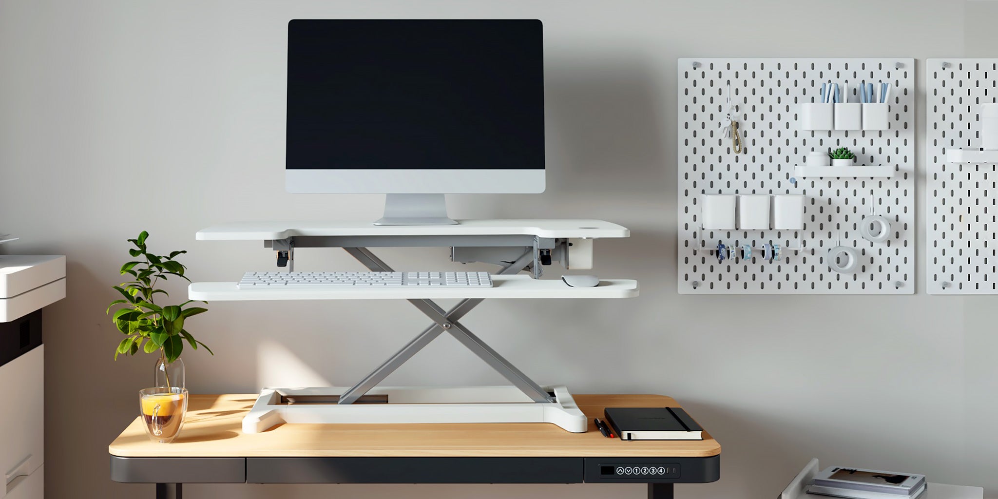 Standing Desk Company Elevate Electric Standing Desk Converter