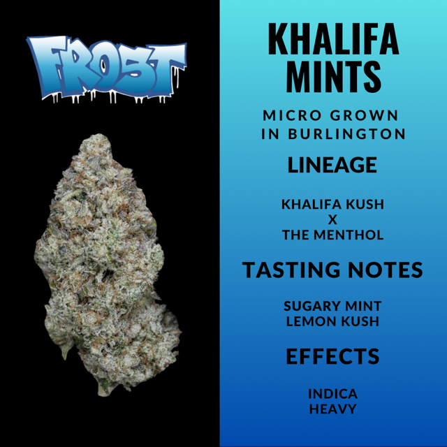 Frost Cannabis Khalifa Mints