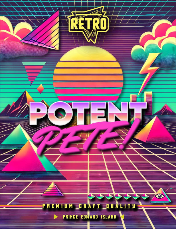 Retro Cannabis Potent Pete!