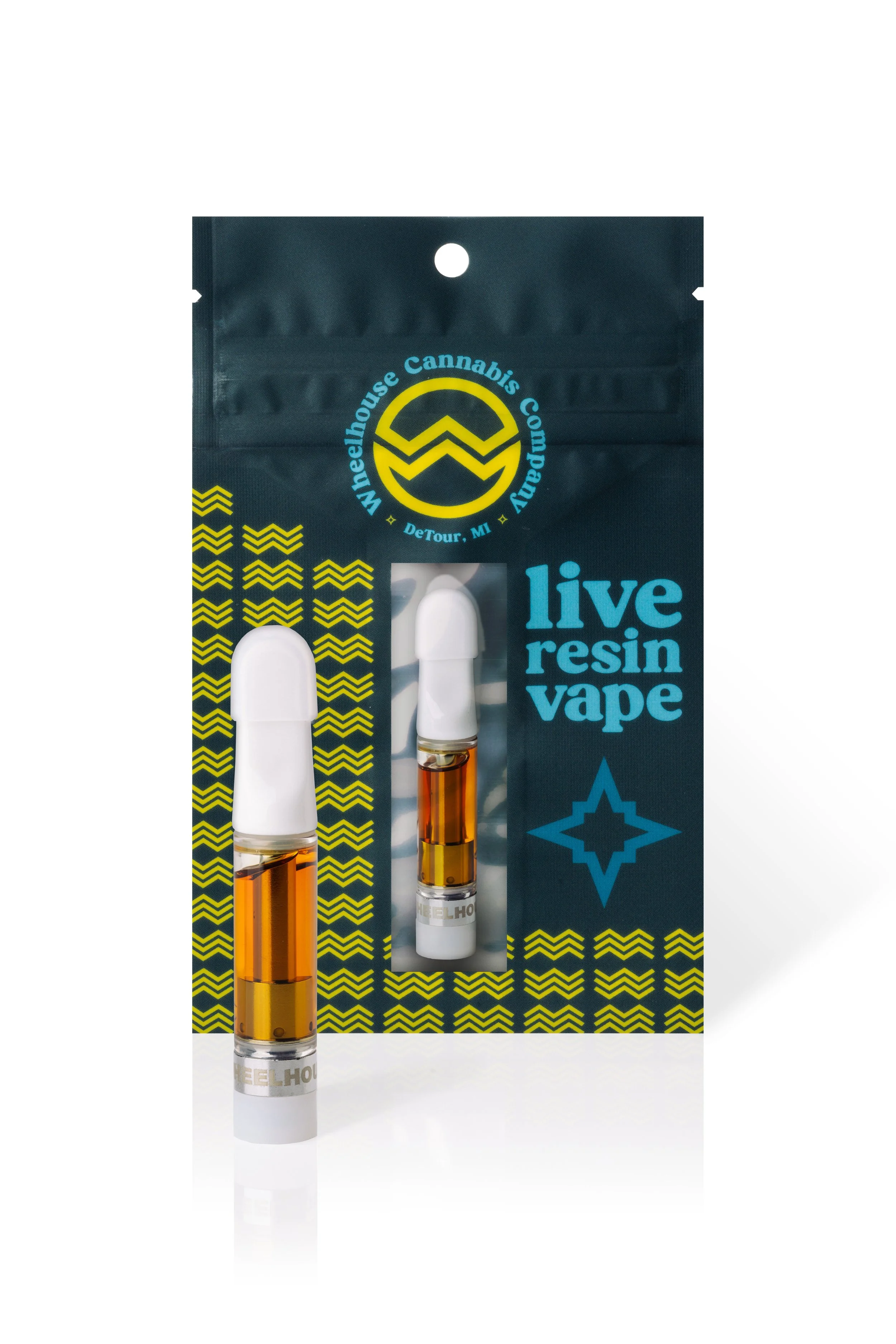 Wheelhouse Cannabis Co. 100% Live Resin Vape Carts