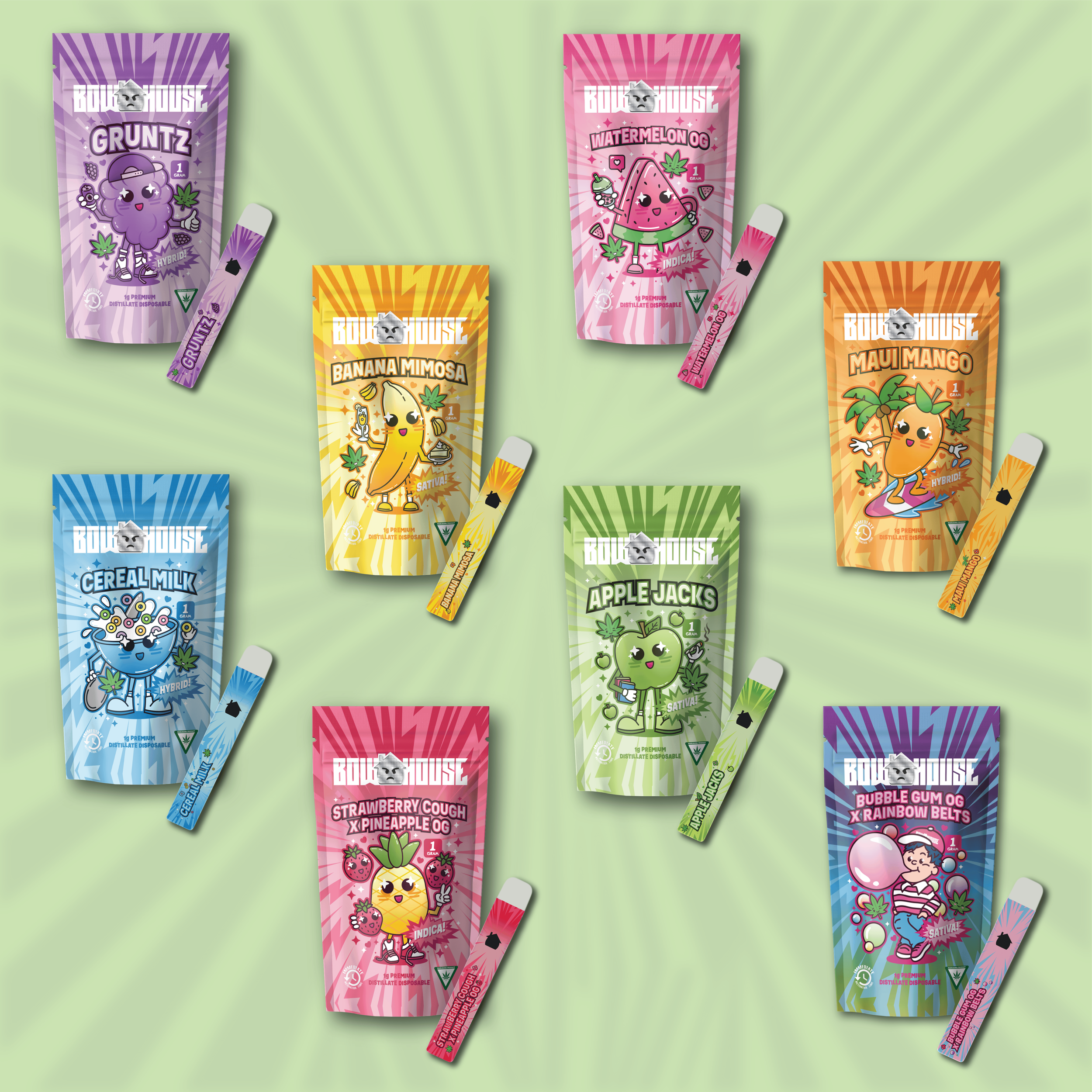 Bow House Distillate Carts