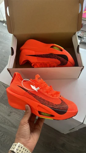 Ankit Export & Import A.E.I Nike Air Zoom Alphafly Next 3 Orange Running Sports Shoes