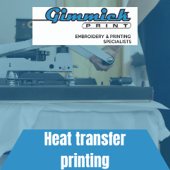 Gimmick Print and Embroidery Company Heat Transfers, Videoflex, and DTF Printing