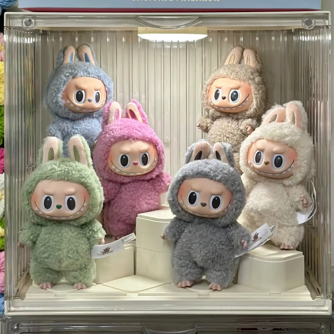 Shenzhen Fun Party Trading Co., Ltd. 100% Original Authentic Popmart Labubu V1 Exciting Macaron Plush Vinyl Figure Surprise...