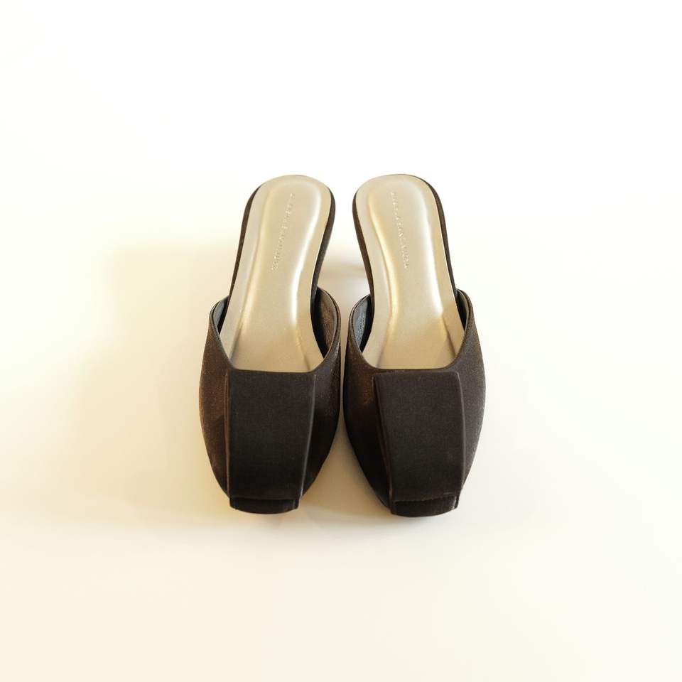 Elegant KMS New Product High Quality Black Heels Sandals