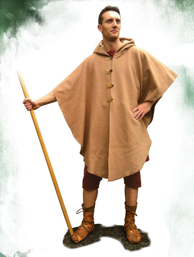 Oval paenula (cloak)
