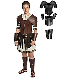 Andracor Complete leather armor set - Gladiatress