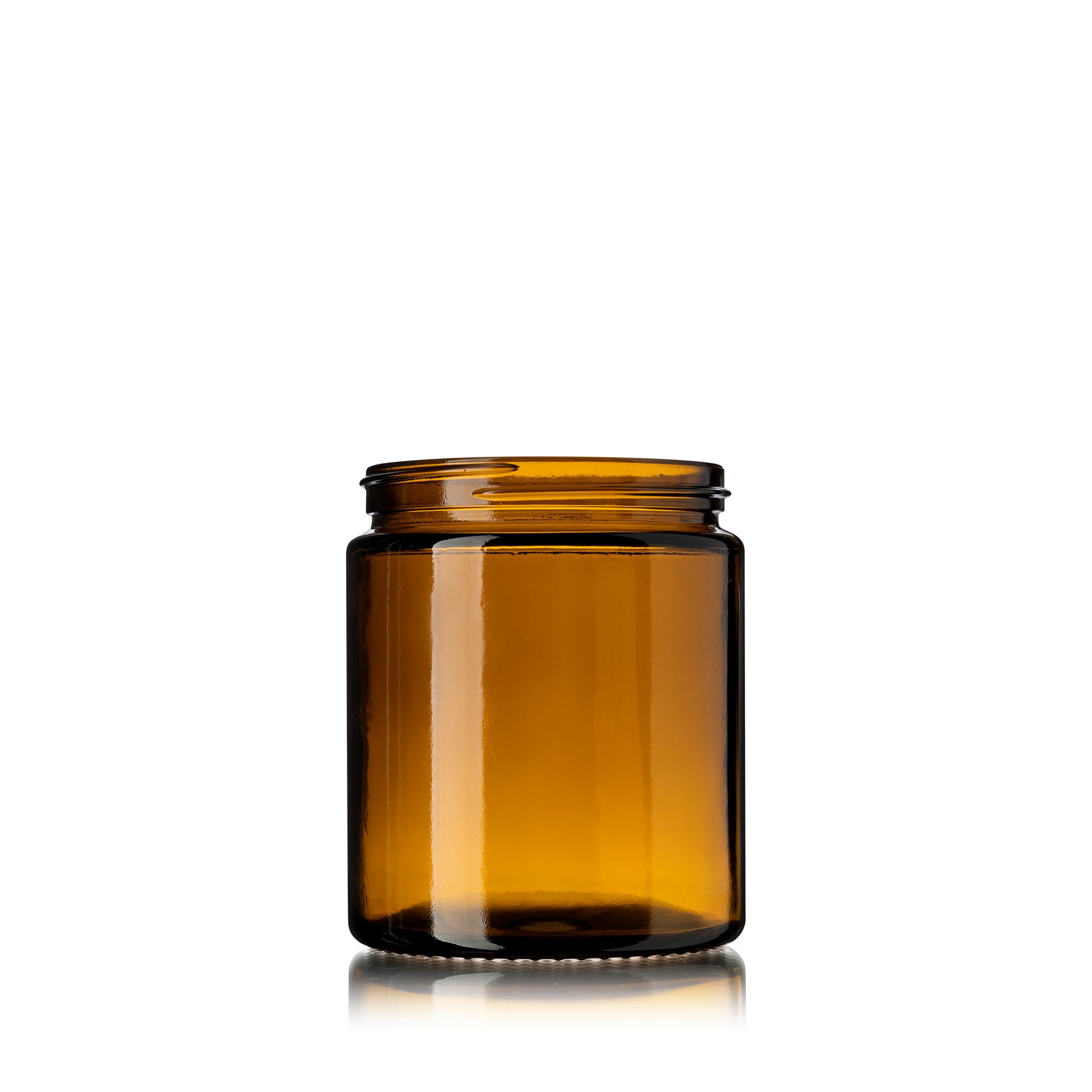 Calaso Wide neck jar Viola Light Weight 250ml, 70/400, Amber
