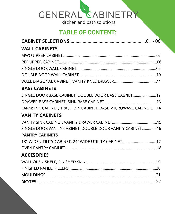 General Cabinetry Double Door Upper Cabinet
